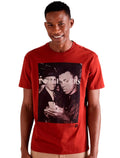 Camiseta Reserva Masculina Influencers Print Bordô