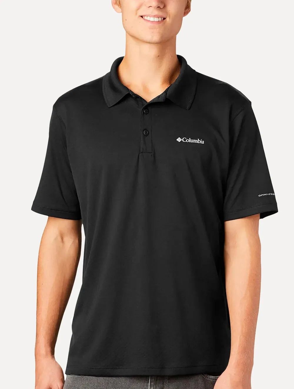 Polo Columbia Masculina Zero Rules Preta