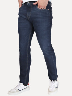 Calça Levis Jeans Masculina 512 Slim Taper Stretch Azul Escura