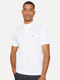 Polo Tommy Hilfiger Masculina Regular Piquet 1985 Branca
