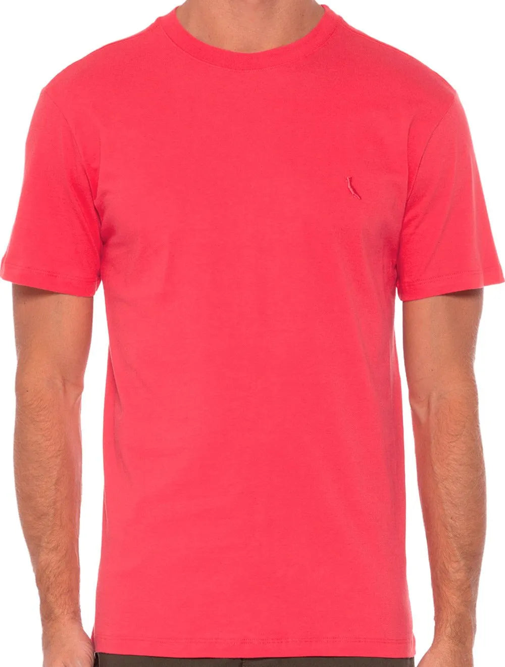 Camiseta Reserva Masculina Piquet Regular Pima Cotton Rosa