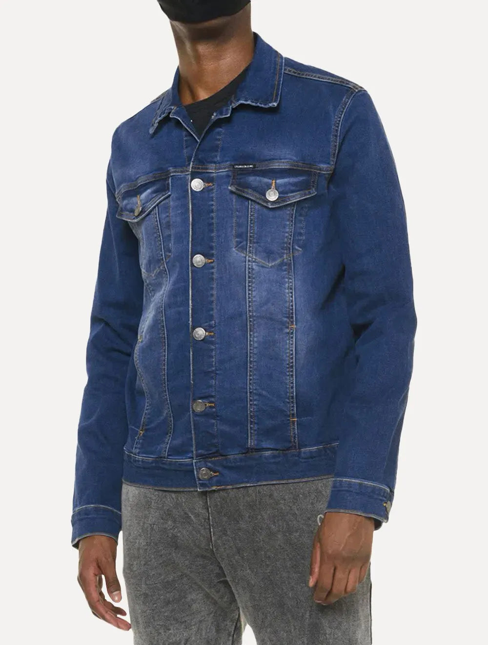 Jaqueta Calvin Klein Jeans Trucker Essential Azul Médio