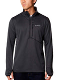 Jaqueta Columbia Masculina Fleece Park View Half Zip Grafite