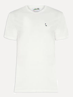 Camiseta Reserva Masculina Regular Patch Tricolor Off-White