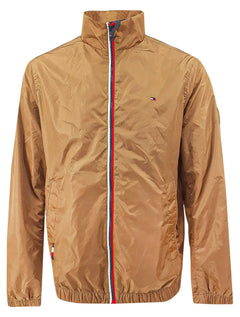 Jaqueta Tommy Hilfiger Masculina Windbreaker Flex Blouson Cáqui