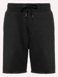 Bermuda Reserva Masculina Moletom Basica New Preta