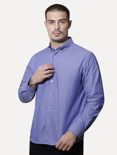 Camisa Ellus Masculina Tricoline Water Stripe Classic Azul