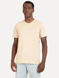 Camiseta Aramis Masculina Basic Lisa Caqui
