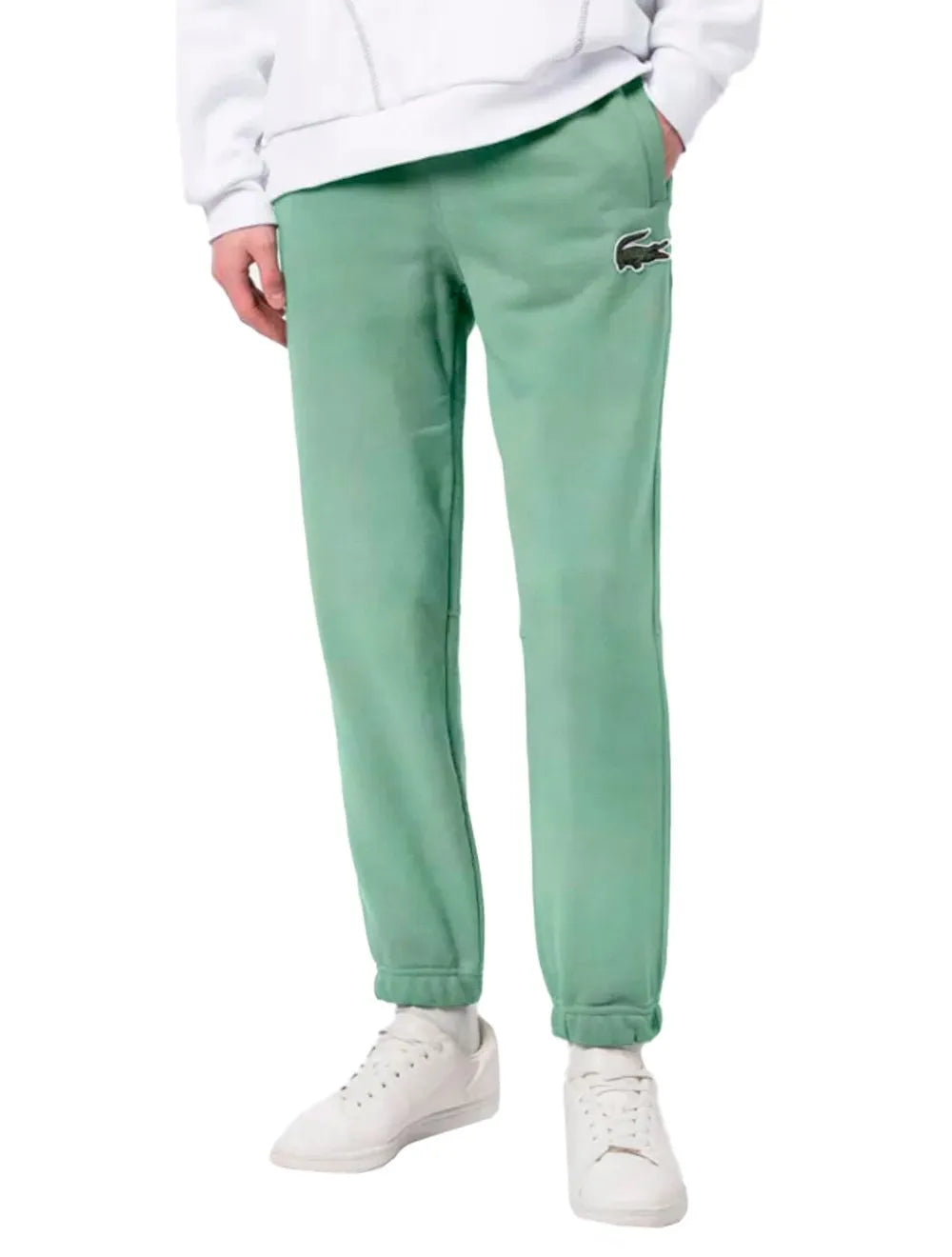 Calça Lacoste Moletom Masculina Relaxed Big Croco Trackpants Verde