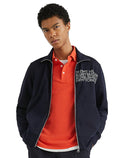 Moletom Tommy Hilfiger Masculina Badged Graphic Zip Through Azul Marinho