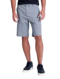 Bermuda Aramis Masculina Chino Maquinetada Cinza