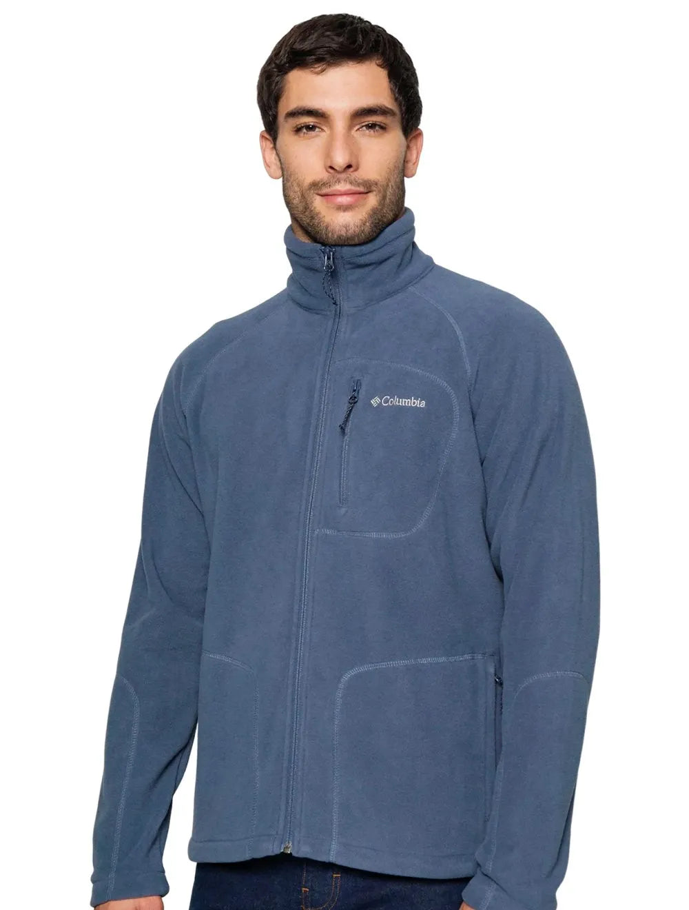 Jaqueta Columbia Fleece Fast Trek II Full Zip Azul Lazuli