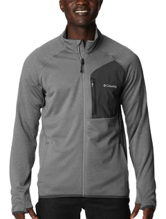 Jaqueta Columbia Masculina Triple Canyon Full Zip Cinza