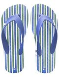 Chinelo Reserva Masculino Marina Lines Branco/Azul Marinho