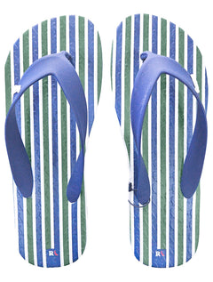 Chinelo Reserva Masculino Marina Lines Branco/Azul Marinho