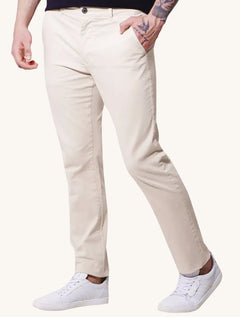 Calça Tommy Hilfiger Masculina de Sarja Brooklyn Areia