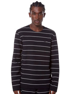 Moletom John John Masculino Stripes Black Preto