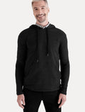 Casaco Reserva Masculino Moletinho Hoodie Capuz Preto Mescla