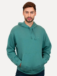 Moletom Lacoste Masculino Loose Fit Hoodie Azul Turquesa
