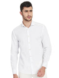 Camisa Aramis Masculina Regular Flame Lisa Branca