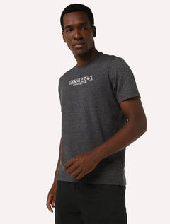 Camiseta Aeropostale Fast Block Logo Chumbo Mescla