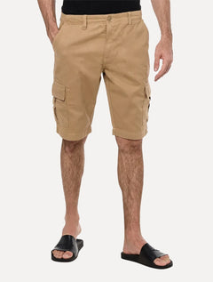 Bermuda Calvin Klein Jeans Masculina Color Cargo Marrom Claro