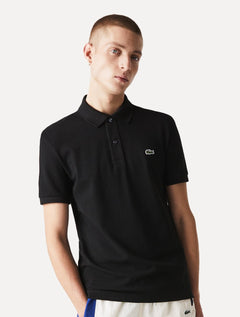 Polo Lacoste Masculina Slim Fit Classic Preta