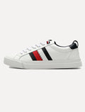 Tênis Tommy Hilfiger Masculino Couro Dino 9A White Branco