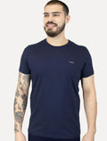 Camiseta Colcci Masculina Back To Basics Light Logo Azul Marinho