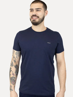 Camiseta Colcci Masculina Back To Basics Light Logo Azul Marinho