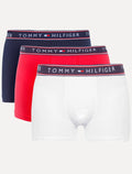 Cueca Tommy Hilfiger Cotton Stretch Trunk Colors Pack 3UN
