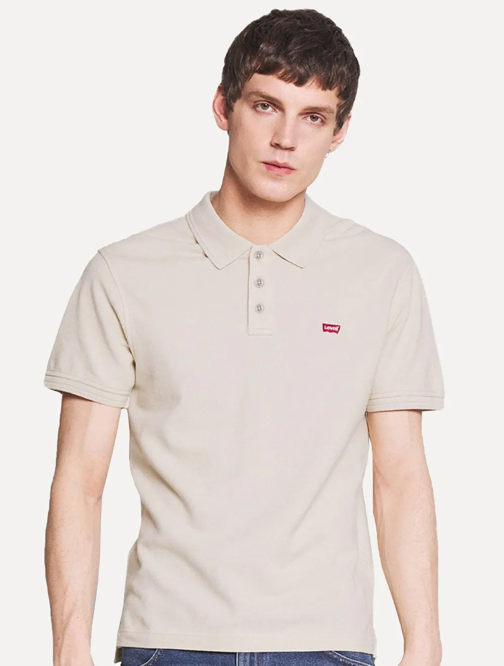 Polo Levis Masculina Housemark Cáqui