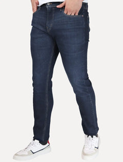 Calça Levis Jeans Masculina 512 Slim Taper Stretch Azul Escura