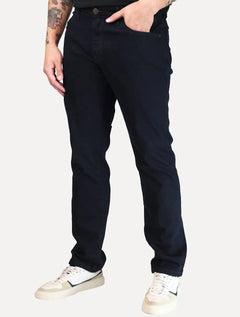 Calça Dudalina Jeans Masculina Right Stretch Five Pockets Browm Icon Escura