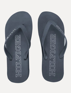 Chinelo Tommy Hilfiger Brad 8R Rubber Beach Azul Marinho