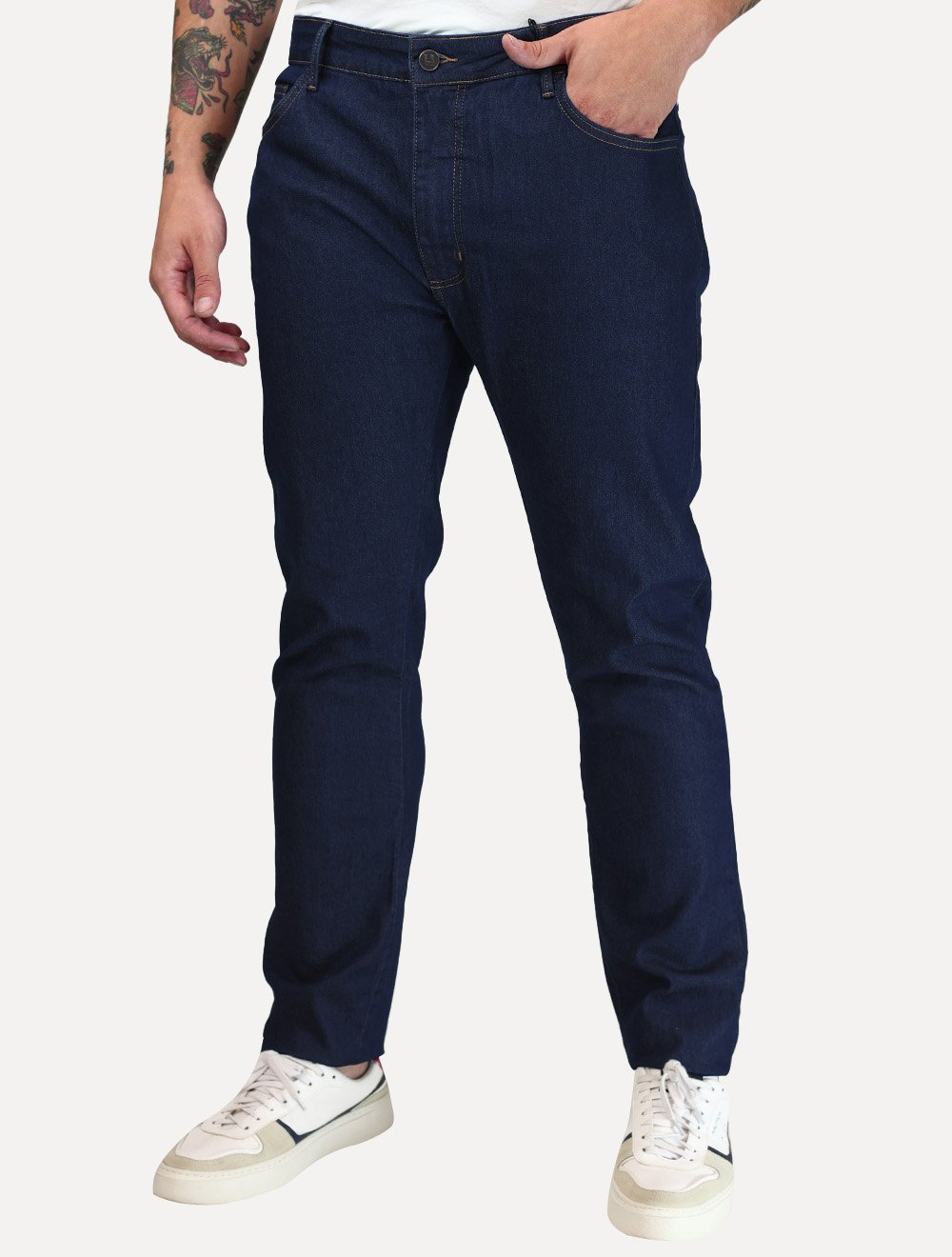 Calça Colcci Jeans Masculina Skinny Felipe Índigo Azul Médio