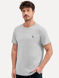 Camiseta Reserva Masculina Regular Paris Cinza Mescla