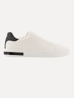 Tênis Armani Exchange Masculino London Logado Branco