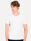 Camiseta Aramis Masculina Crewneck Basic Lisa Branca