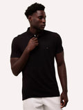 Polo Aramis Masculina Piquet Inner Detail Preta