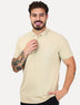 Polo Aramis Masculina Basic Piquet Mono Areia