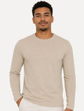 Camiseta Dudalina Manga Longa Cotton Flex Cáqui