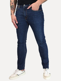 Calça Levis Jeans Masculina 512 Slim Taper Stretch Cool Escura