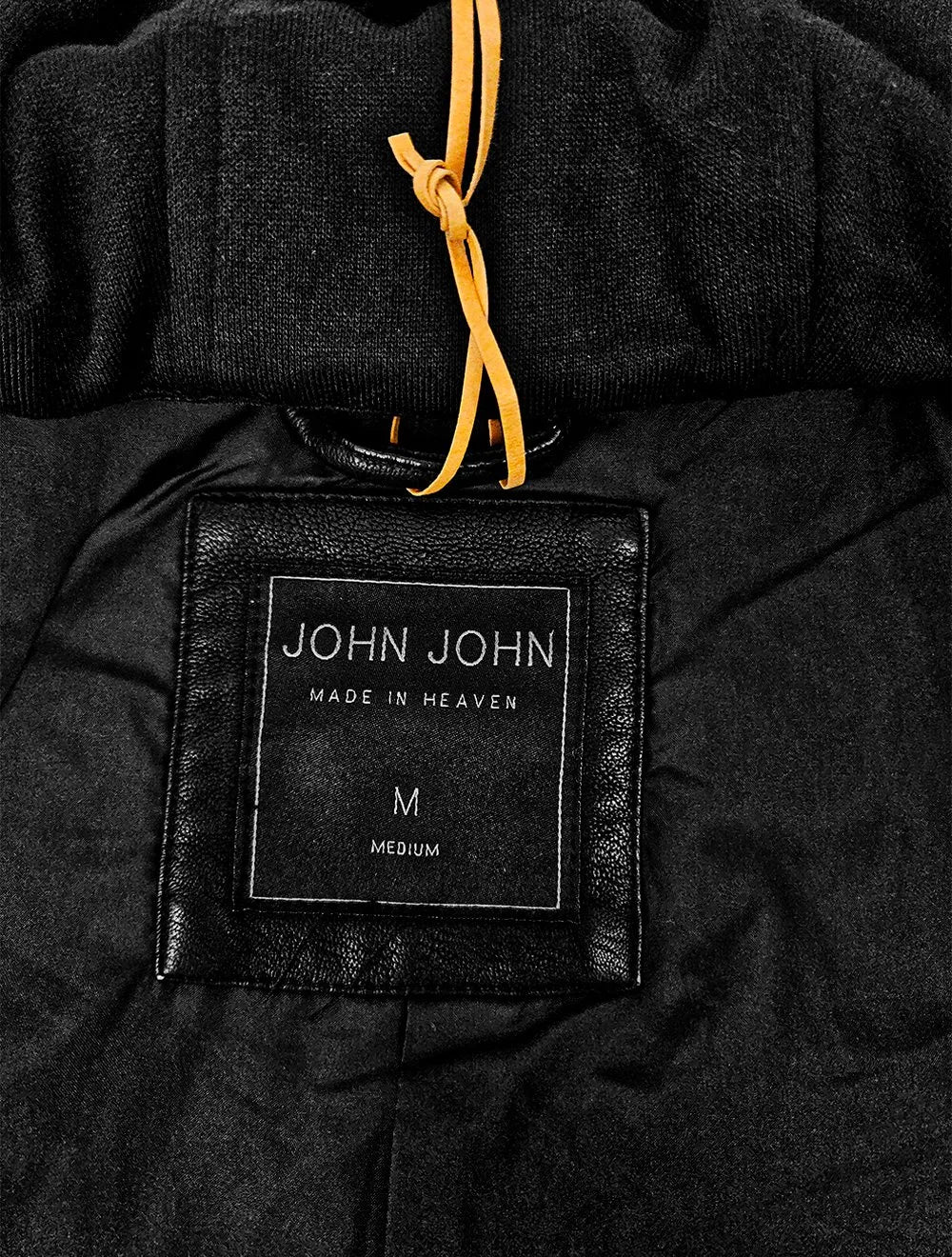Jaqueta John John Masculina Hoodie Biker Mike Preta