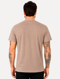 Camiseta Aramis Masculina Comfort Plus Mono Nape Logo Areia