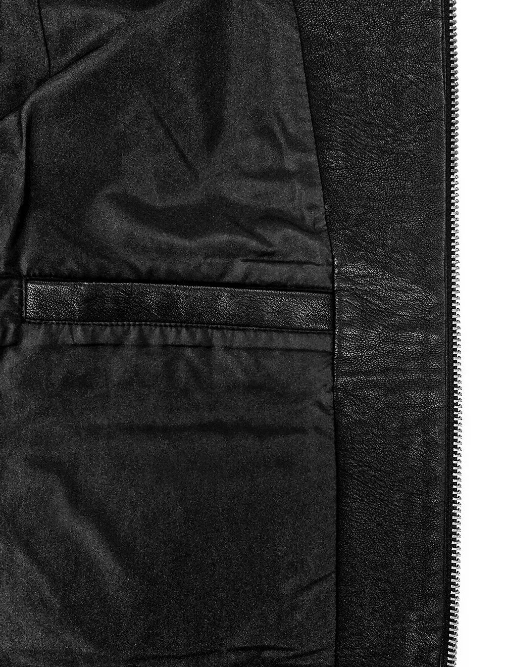 Jaqueta John John Masculina Hoodie Biker Mike Preta