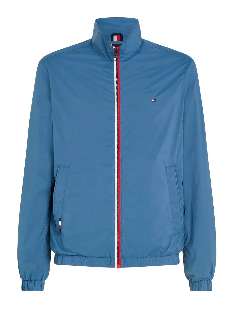 Jaqueta Tommy Hilfiger Masculina Windbreaker Flex Blouson Azul Claro