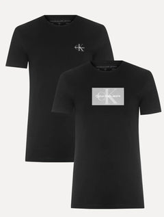 Kit Camisetas | Calvin Klein Jeans Basic Preta 2UN