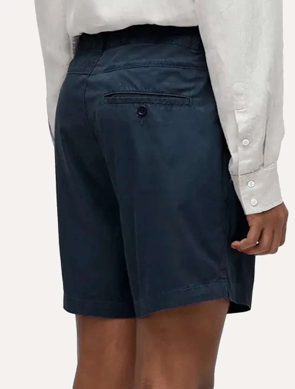 Bermuda Osklen Masculina Sarja Flow Cotton Azul Marinho