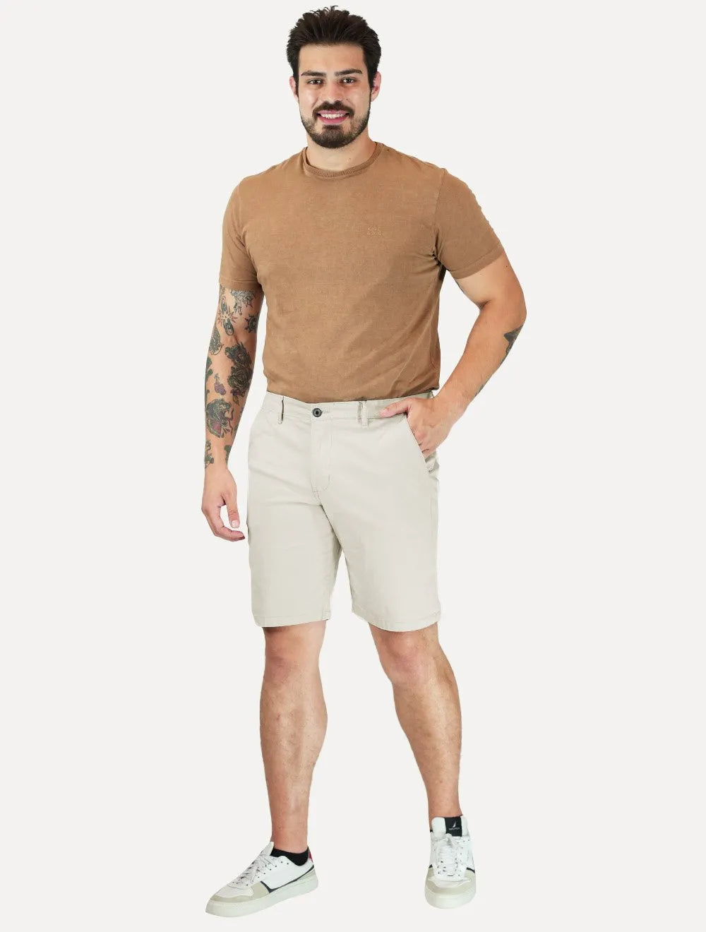 Bermuda Tommy Hilfiger Sarja Brooklyn 9in Areia